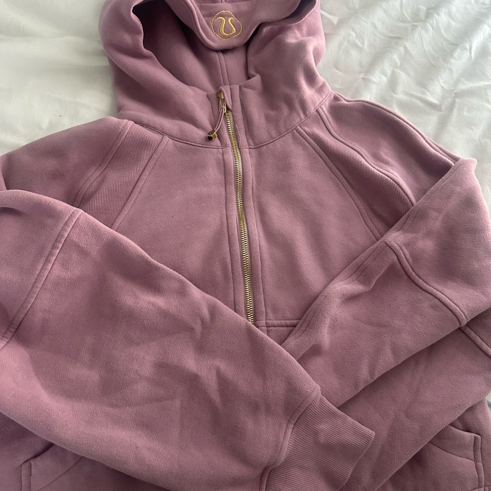 Lululemon Scuba Cropped Full-Zip